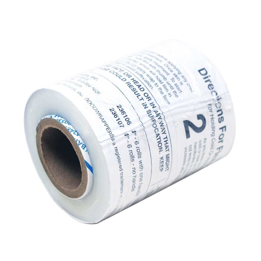 Flexi-wrap 10 cm (4") - 6 rouleaux avec poignée