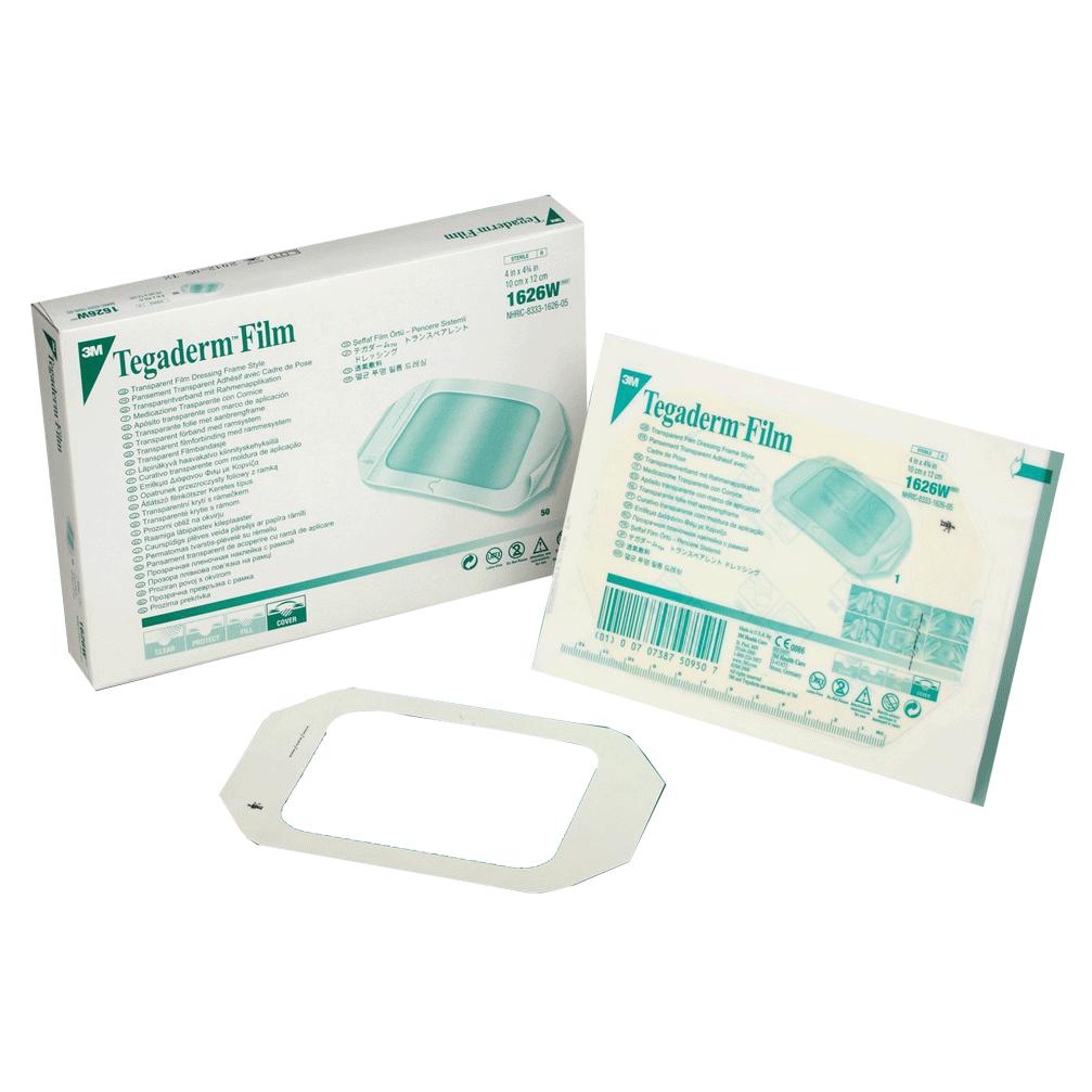 Pansement transparent Tegaderm  10 cm (4") x 12 cm (4,75")