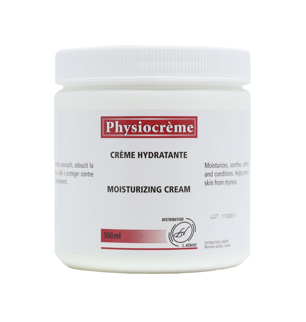 Crème hydratante Physiocrème - 500 ml