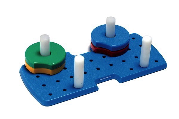 [116-364] Grip and hand dexterity work module - Olympic discs